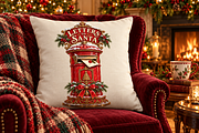 Christmas Post Office Clipart Bundle, a Seasonal Illustration by Colorsfav (Thumbnail 6 of 7)
