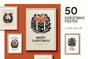 Christmas Art | Posters and Cards, an Object Graphic by KetteCreate (Thumbnail 8 of 18)