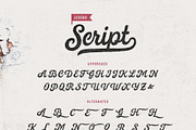 Legend Font trio + Textures, a Script Font by Andrey Sharonov (Thumbnail 8 of 12)