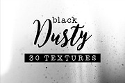 30 Black Dusty Textures, a Texture Graphic by Qamber Designs & Media (Thumbnail 1 of 7)