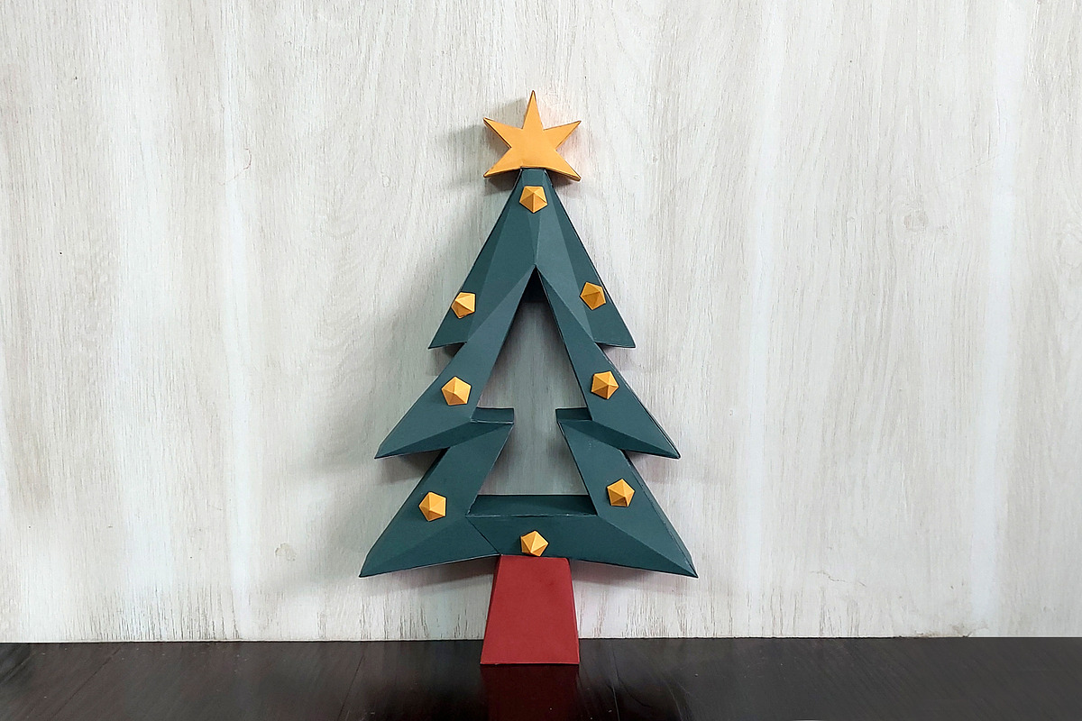 Christmas Tree - 3d papercraft, a Print Template by PAPER amaze (Photo 3 of 4)