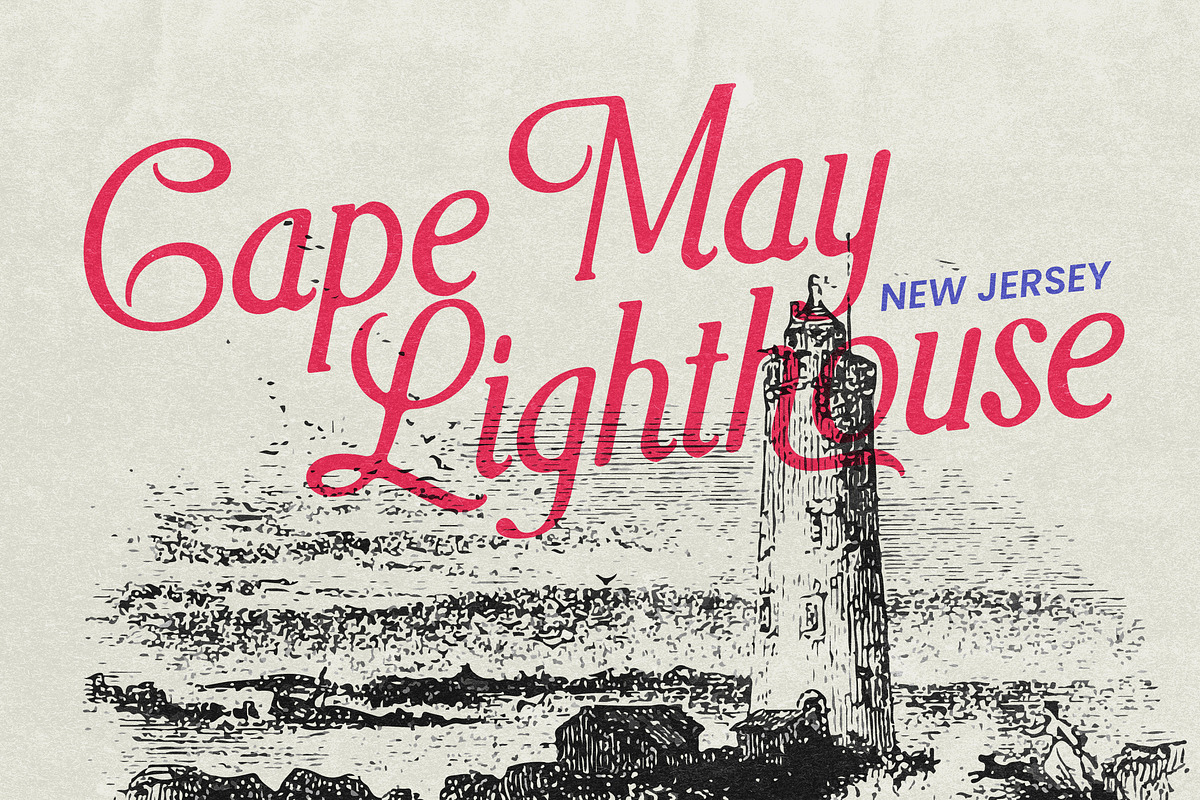 Antique Seaside, a Script Font by Letter Fresh (Photo 5 of 13)