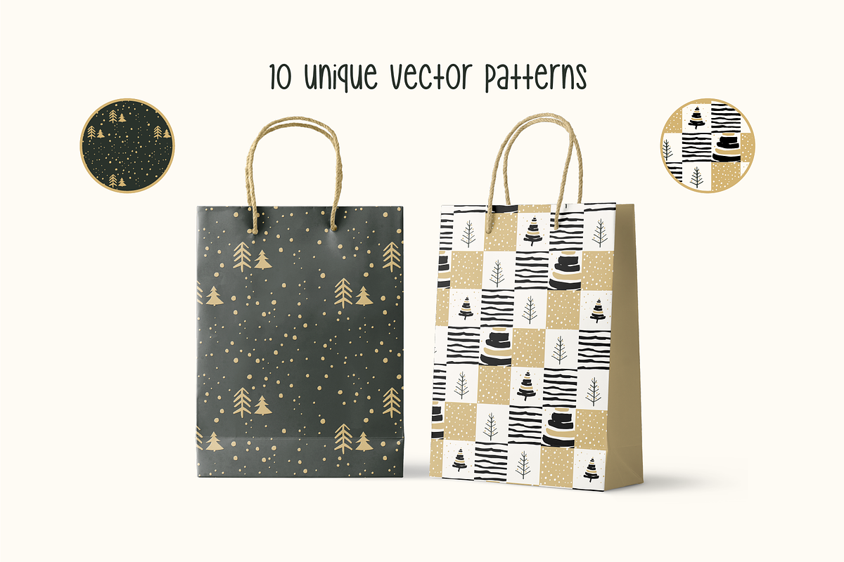 Trendy Trees, a Pattern Graphic by Suphansa (Photo 2 of 8)