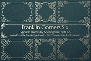MFC Franklin Corners Six, a Symbol Font by Monogram Fonts Co. (Thumbnail 1 of 7)
