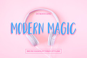 Modern Magic, a Handwritten Font by supfonts (Thumbnail 1 of 5)
