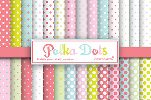 28 Polka Dots Pattern