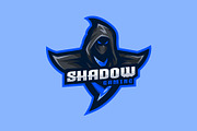 Shadow Mascot Esport Logo, a Branding & Logo Template by prps.std (Thumbnail 2 of 3)
