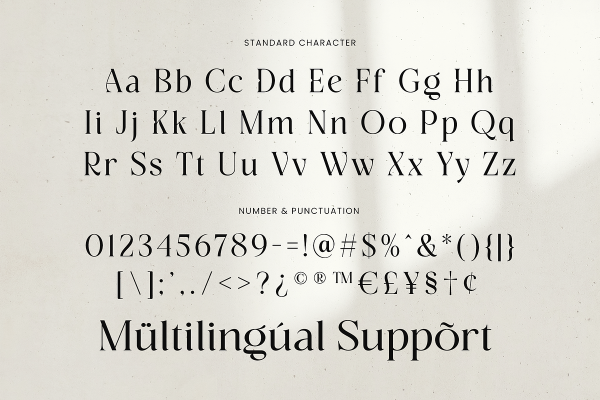 Sonice - Modern Luxury Font, a Serif Font by Vampstudio (Photo 13 of 13)