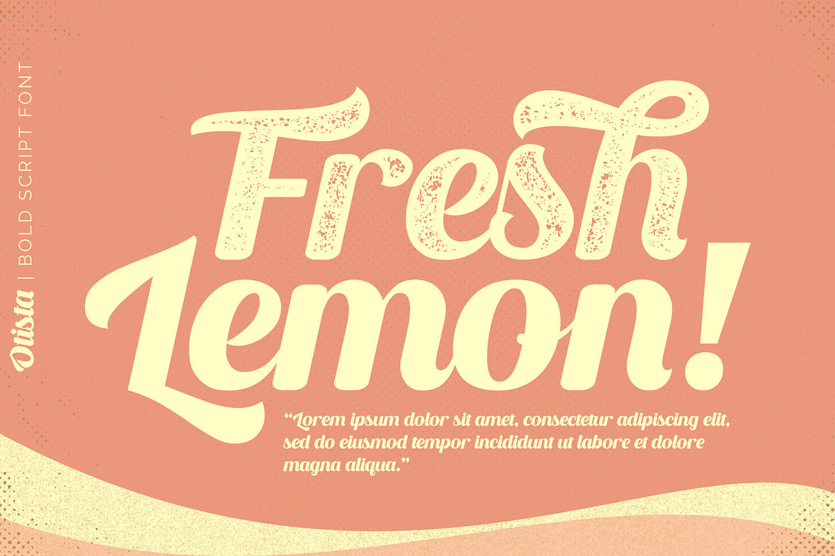 Otista, a Script Font by Omotu Studio (Photo 4 of 14)