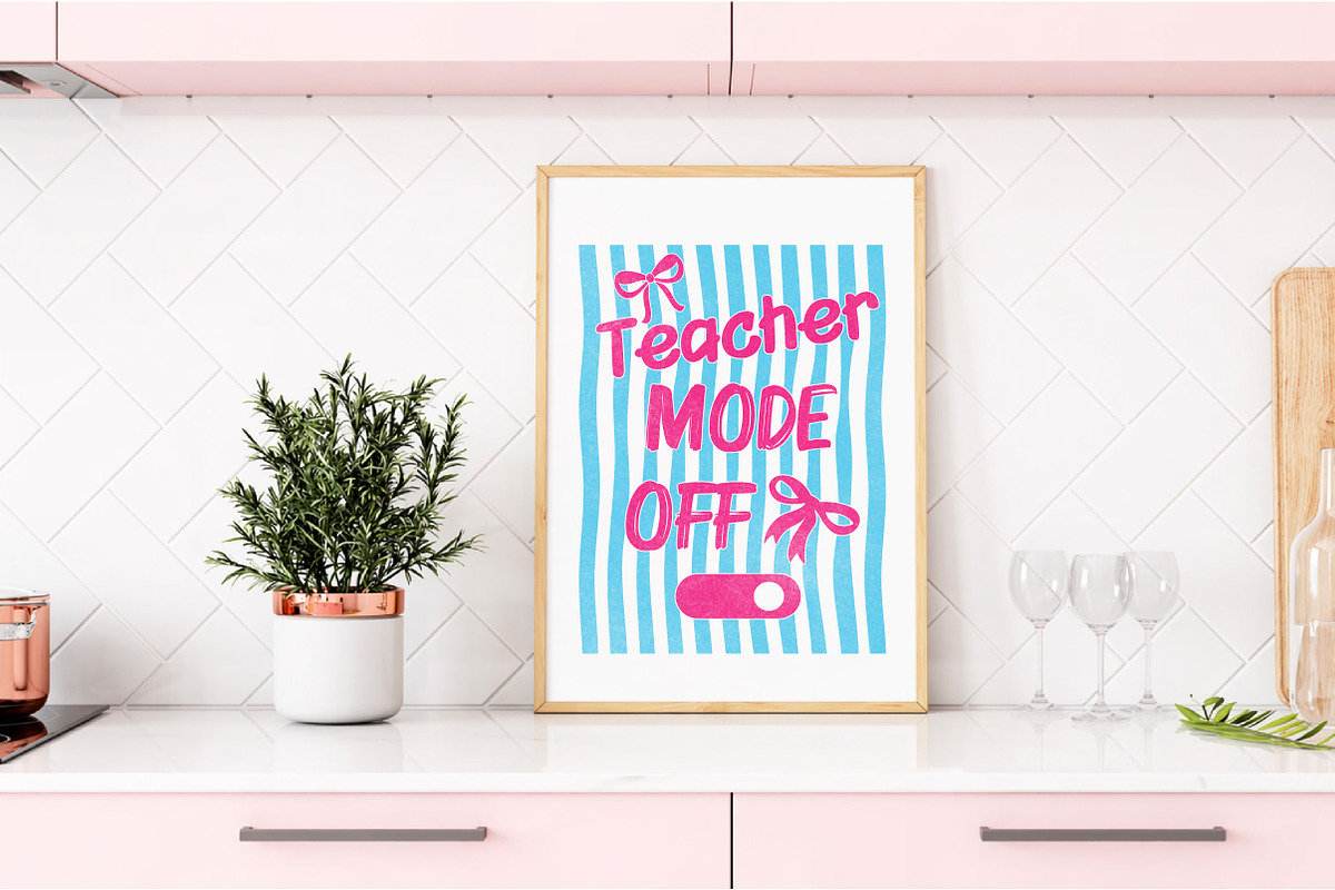 Teacher Mode Off Summer PNG, a Work Illustration by Dream Creation (Photo 7 of 8)