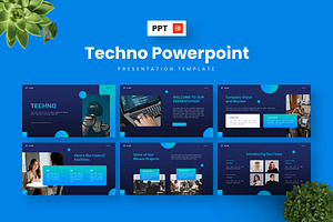 Techno - Powerpoint Templates