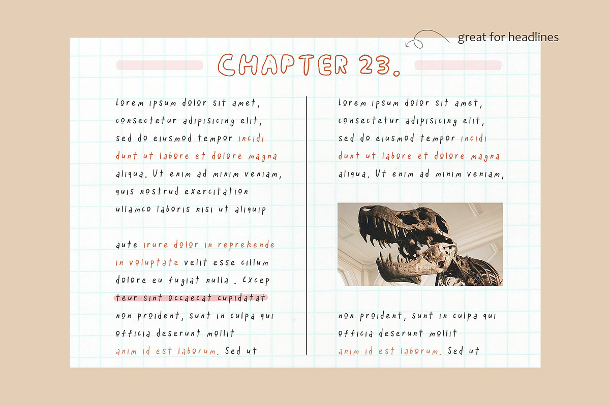 CURVEY DOODLE - outline fun font, a Handwritten Font by Ashiya Pixel (Photo 4 of 8)