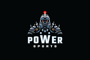 Power Sports Knight Logo, a Branding & Logo Template by Design_Planet (Thumbnail 1 of 3)