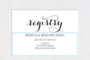 Registry Cards Editable SHR457, an Invitation Template by Shafura_Wedding (Thumbnail 4 of 5)