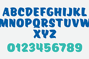 Awning Display, a Handwritten Font by Drew Melton (Thumbnail 2 of 5)
