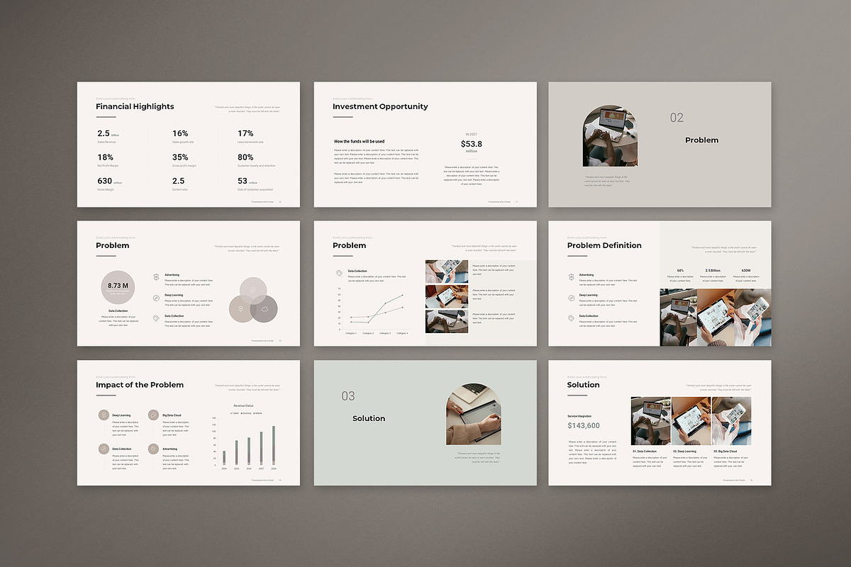 Startup Pitch Deck Presentation, a Presentation Template by CreativityForest (Photo 6 of 14)