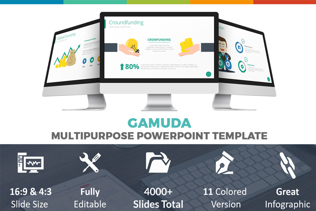 Gamuda Powerpoint Template, a Presentation Template by GraStudios (Photo 1 of 3)