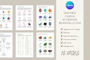 45 Crystal Meaning Guide, a Presentation Template by Astro Magic Digital (Thumbnail 2 of 6)