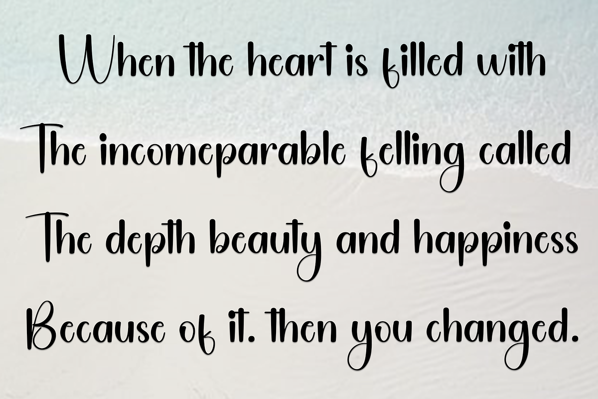 Simple Summer, a Handwritten Font by FreshTypeINK (Photo 6 of 8)