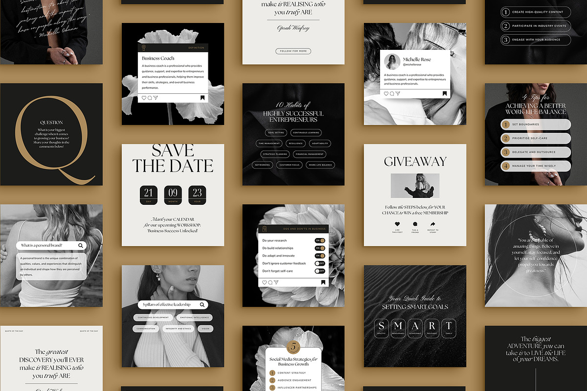 Business Course Creator Bundle CANVA, a Magazine Template by Studio Loire (Photo 4 of 22)