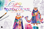 Wonderful Watercolour for Procreate, a Brush Add-On by ArtstudioByKhushbu (Thumbnail 1 of 20)