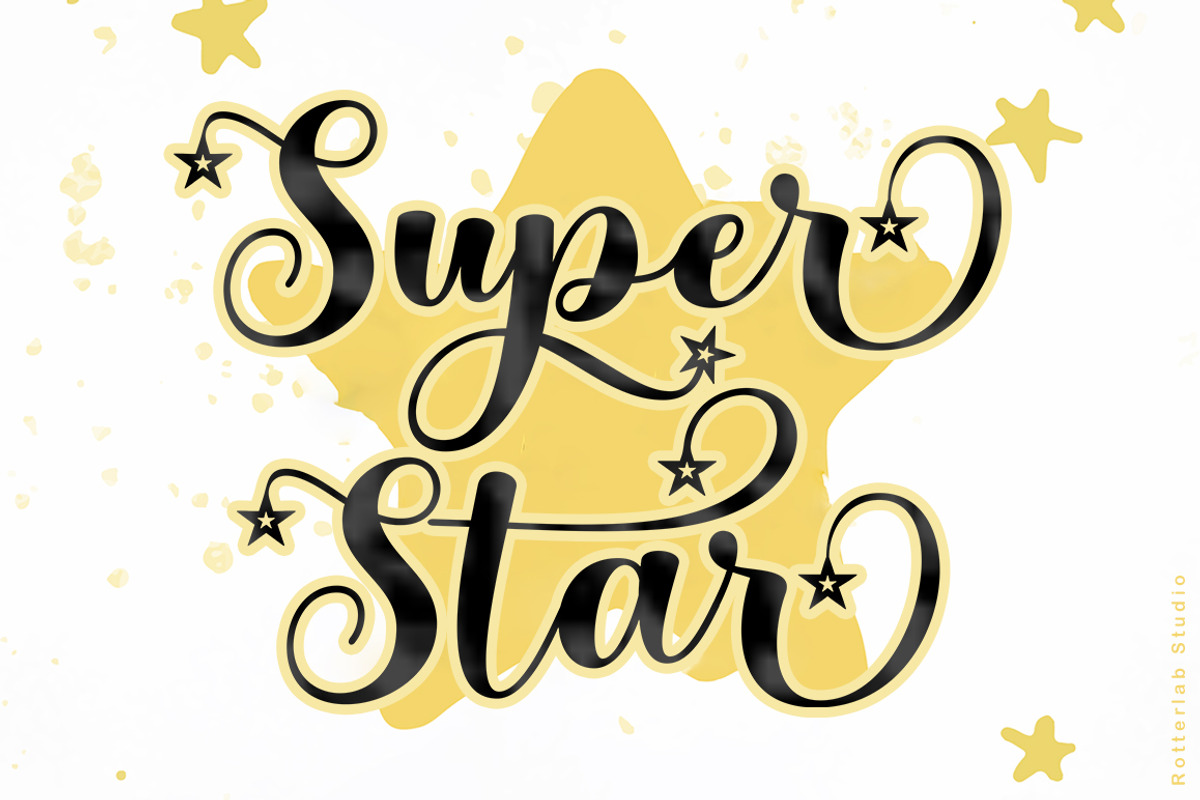Stay Golden, a Script Font by Rotterlab Studio (Photo 6 of 7)