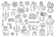 Set on the theme of coronavirus, an Object Graphic by Olga Chuklay (Thumbnail 2 of 2)
