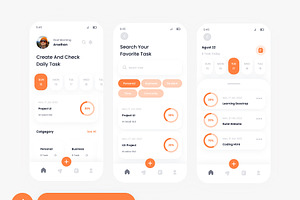 Task Management App Ui Kits