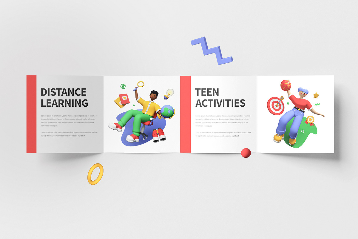 School 3D Illustrations, an Education Illustration by Boyko Pictures (Photo 7 of 14)