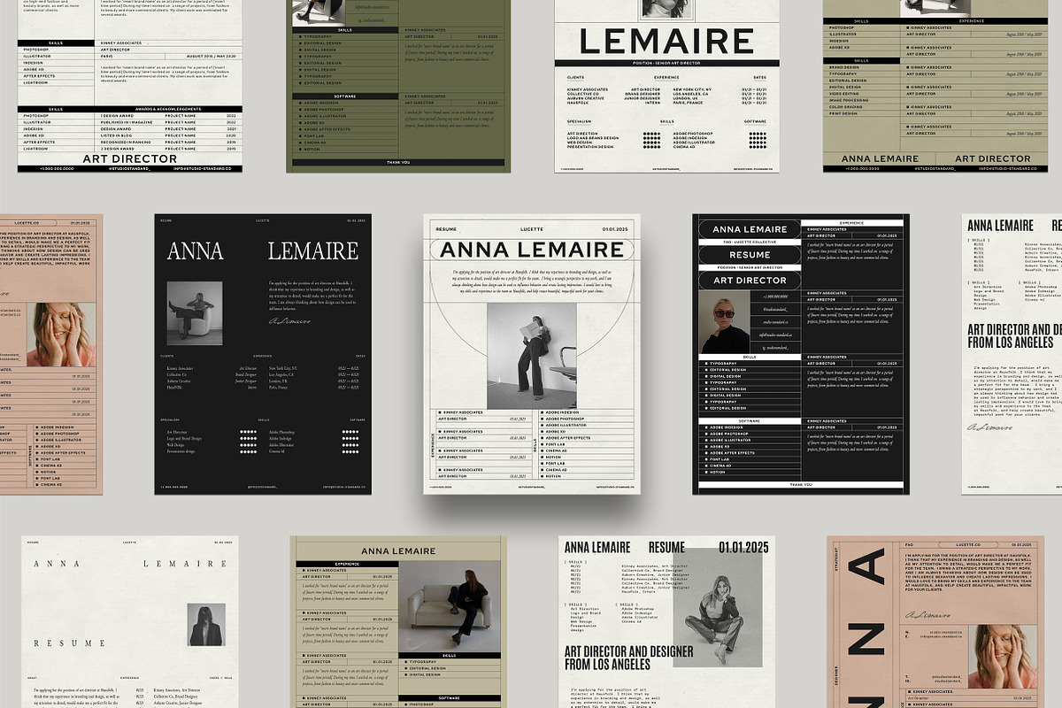 LUCETTE | Resume Kit, a Resume Template by Studio Standard (Photo 3 of 8)