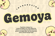 Gemoya font, a Handwritten Font by cocodesign (Thumbnail 1 of 8)