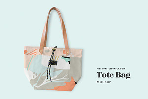 Canvas Tote Bag Mockup