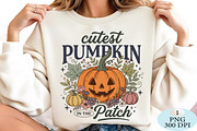 Cutest Pumpkin In The Patch PNG, a Seasonal Illustration by Daily.Designs (Thumbnail 2 of 5)
