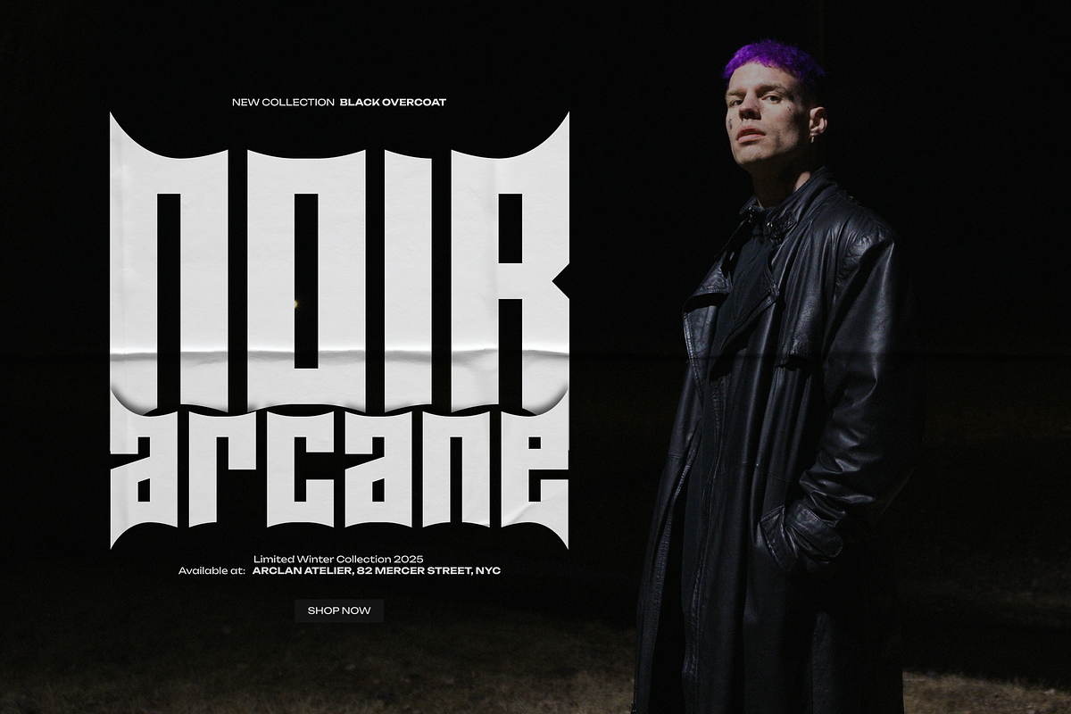 Core Raptor | Display Gothic Font, a Blackletter Font by gracetype_studio (Photo 8 of 12)