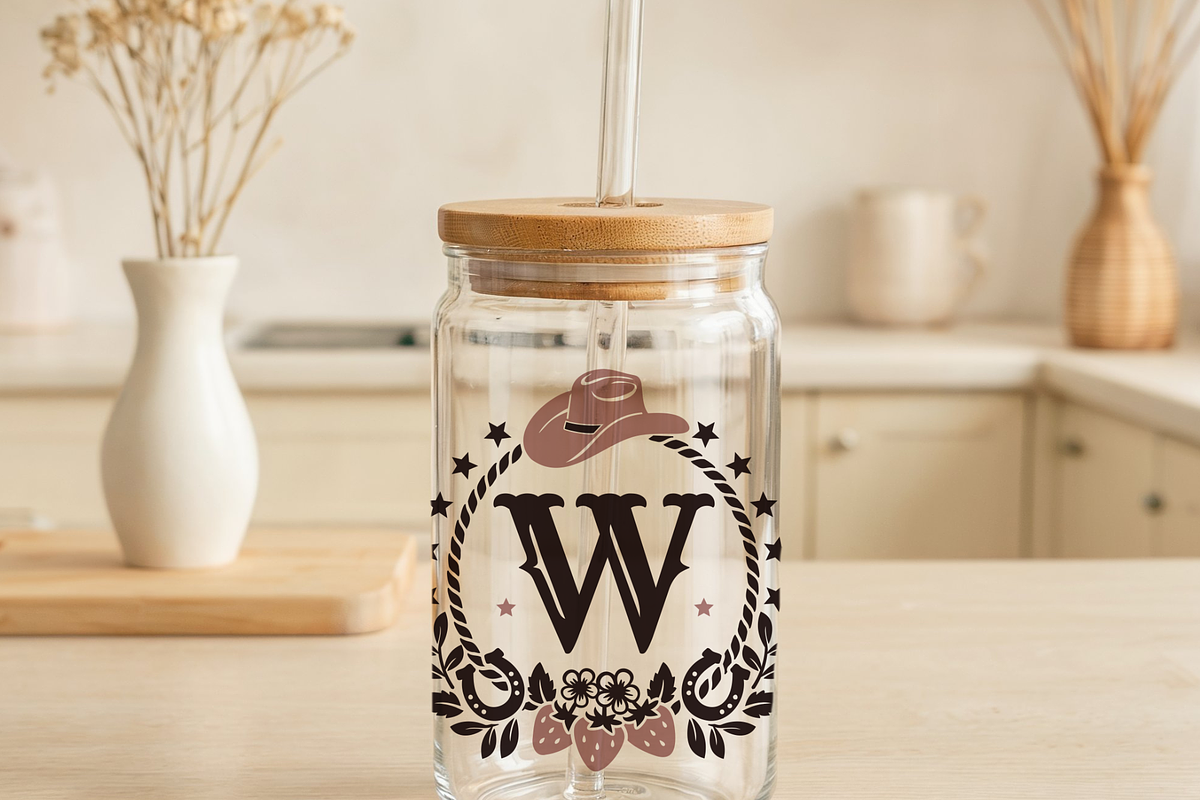 Coastal Cowgirl Monogram SVG Bundle, a Graphic by TanchaArt (Photo 2 of 10)