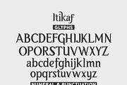 Itikaf - Religious Serif, a Serif Font by Inspiratype (Thumbnail 9 of 10)