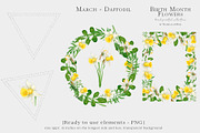 Daffodil Birth Month Flower Clipart, an Illustration by Ksenia Shmakova (Thumbnail 4 of 7)