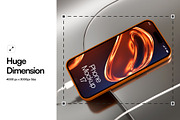 iPhone Mockup, an iPhone Mockup by SLAB! Design (Thumbnail 2 of 6)
