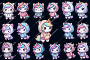 kawaii unicorn, an Object Graphic by DreamerStarCo (Thumbnail 4 of 5)