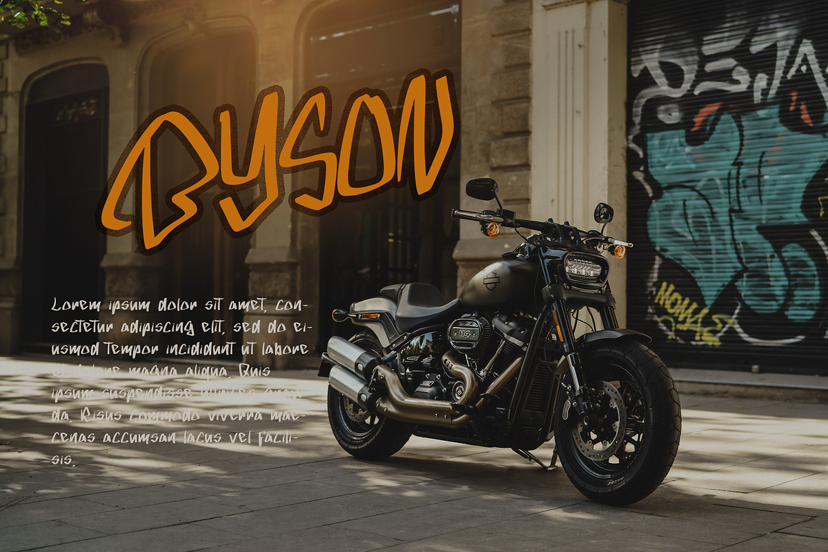 GLOWST - Graffiti Font, a Script Font by NTC Graphic (Photo 5 of 9)