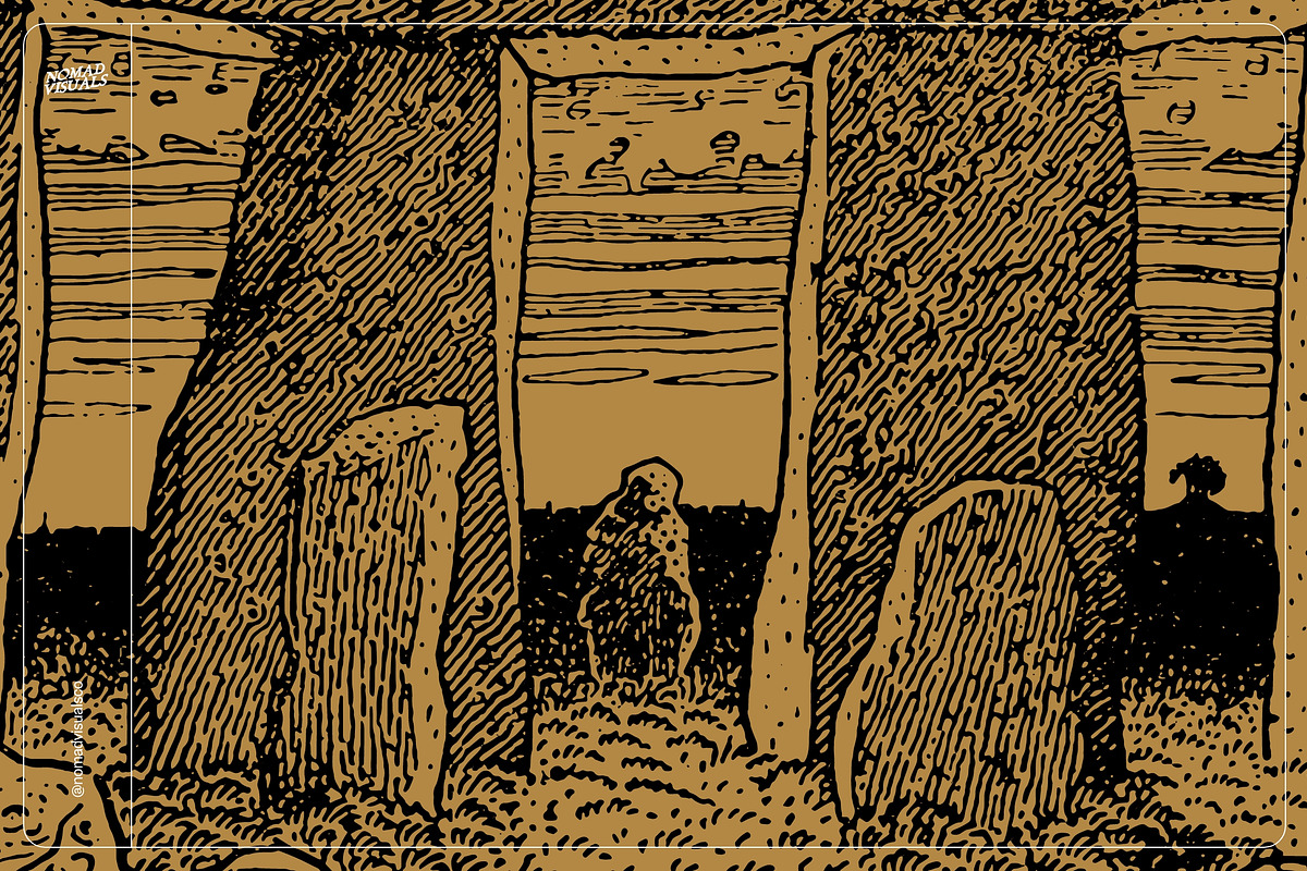 Stonehenge - Illustrations and Plans, an Illustration by Nomad Visuals (Photo 2 of 14)