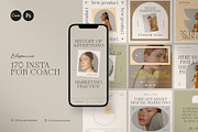 Instagram creator for coach CANVA PS, a Social Media Template by Craft_Monkey (Thumbnail 1 of 16)