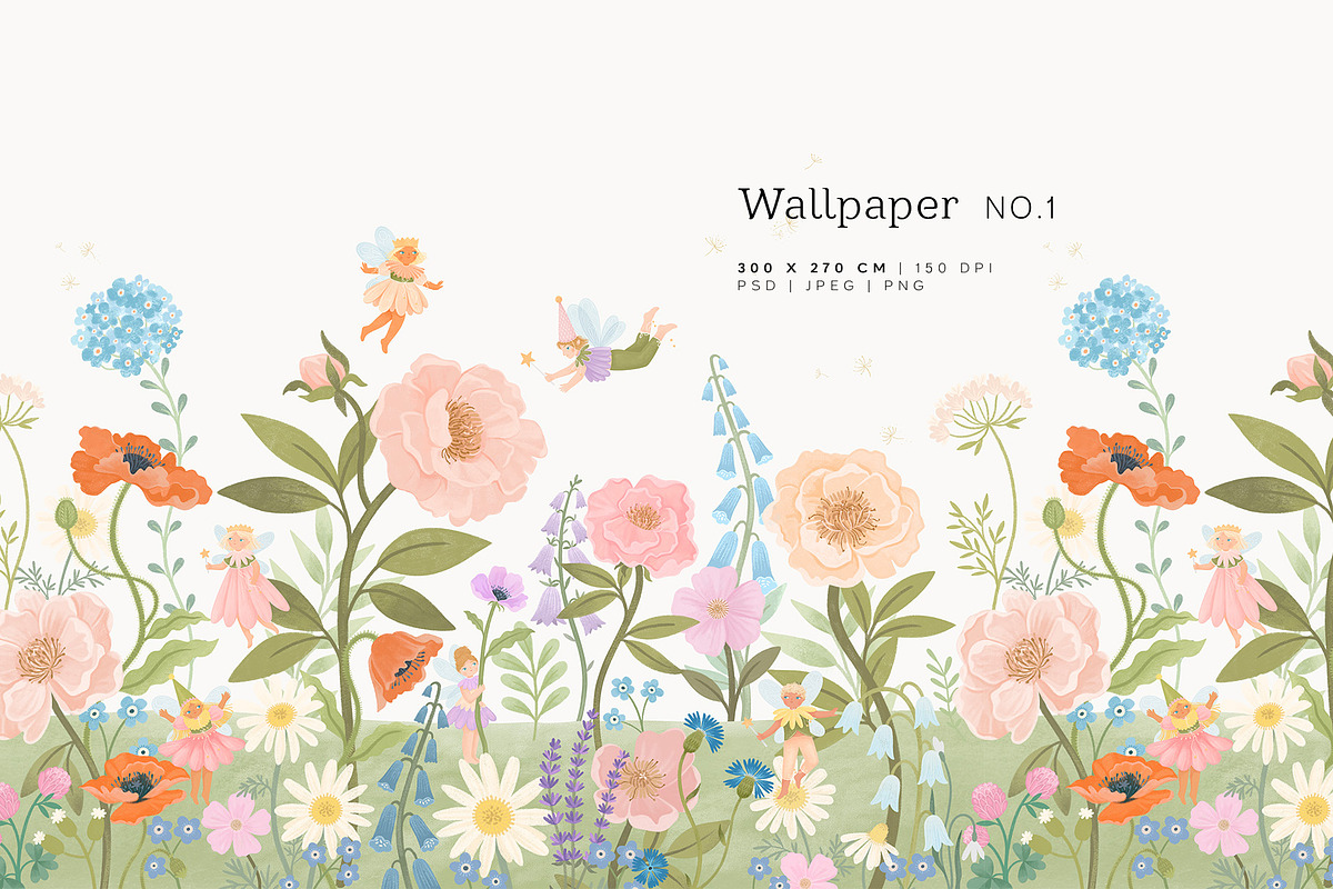 Flower Fairies, a Decorative Illustration by annartdreams (Photo 3 of 16)