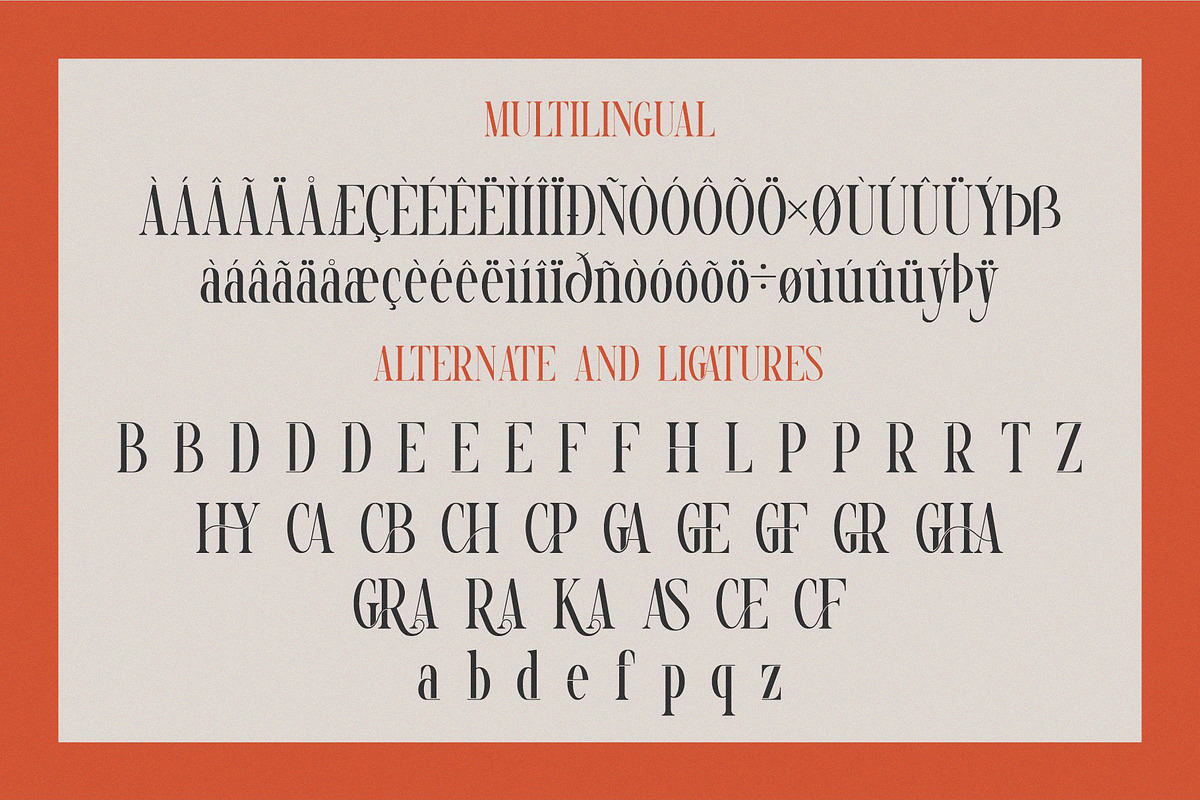 Grashy || Elegant Serif Font, a Serif Font by Idea Studio (Photo 10 of 10)