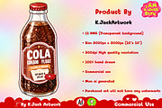Cute Cola Cream Float Clipart PNG, a Food Illustration by K.JackArtwork (Thumbnail 4 of 4)