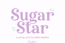 Sugar Star Font – Handwritten Serif