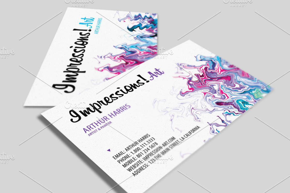 Artistic Design Business Card Bundle, a Business Card Template by PremadePixels.com (Photo 5 of 5)