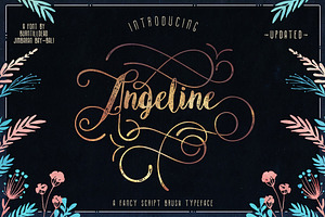 Angeline Font SWASHES