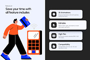Animated Credit Card Illustration, a Technology Illustration by Creative Stall (Thumbnail 2 of 5)