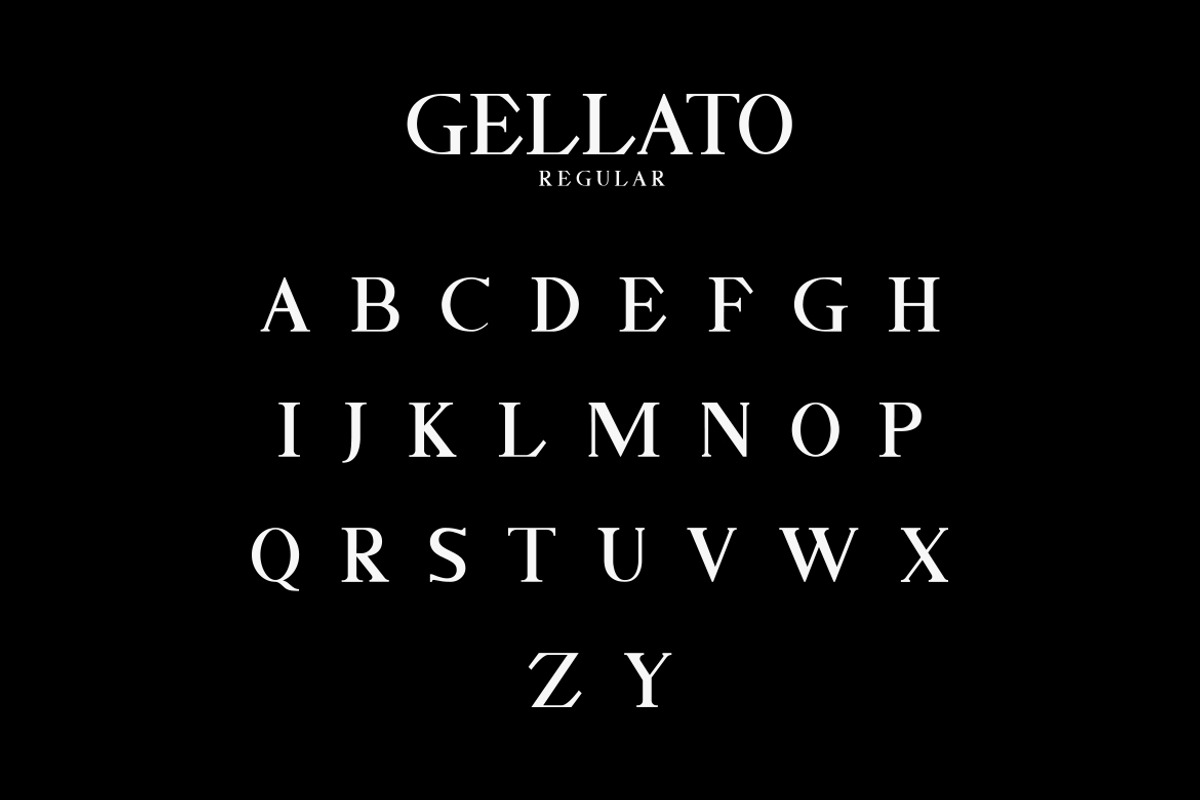 GELLATO // Modern Serif preview 2